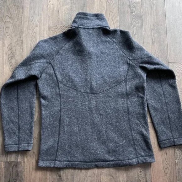 Outdoor Research Vashon Wool Fleece Jacket Size XL Charcoal Full Zip Hiking NWT - Picture 6 of 9